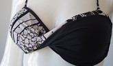 Black & White Push Up Bikini, Swimwear, Swimsuit